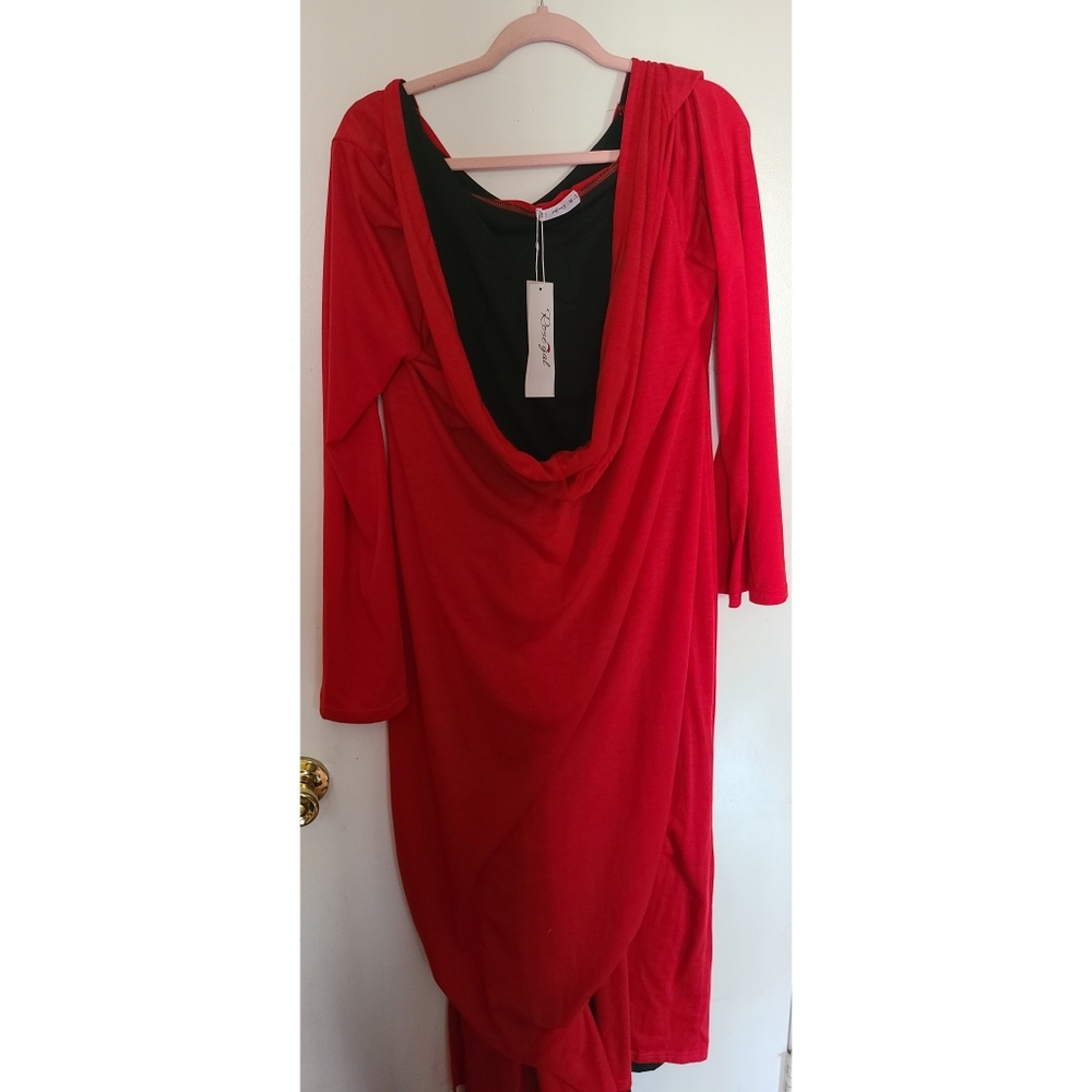 Hooded Robe dress - Picture 2 of 3